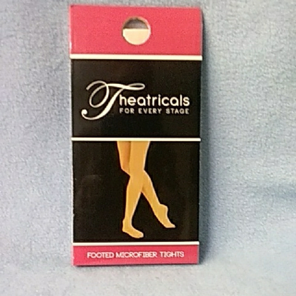 Women's Footed Microfiber Tights - Tan